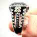 Barbara Bixby Womens Ring Sterling Silver 18K Gold Size 9 Amethyst White Topaz