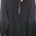 NWT Cremieux Mens 95 REVERSIBLE 1/4 Zip Pullover Sweater Black/Gray_Size M