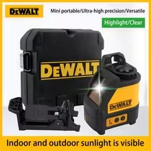 DEWALT DW088CG Laser Level With Case 30m Self-Leveling Cross Line Green Cross Li