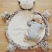 Pottery Barn Kids Fawn Faux-Fur Plush Play Mat