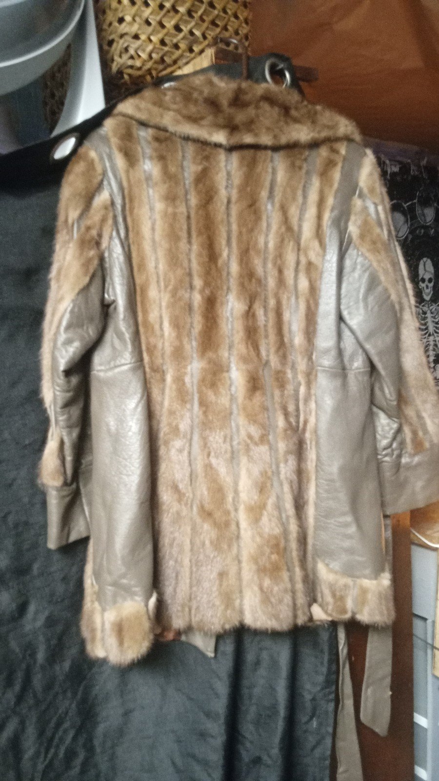 Vintage women's fur coat