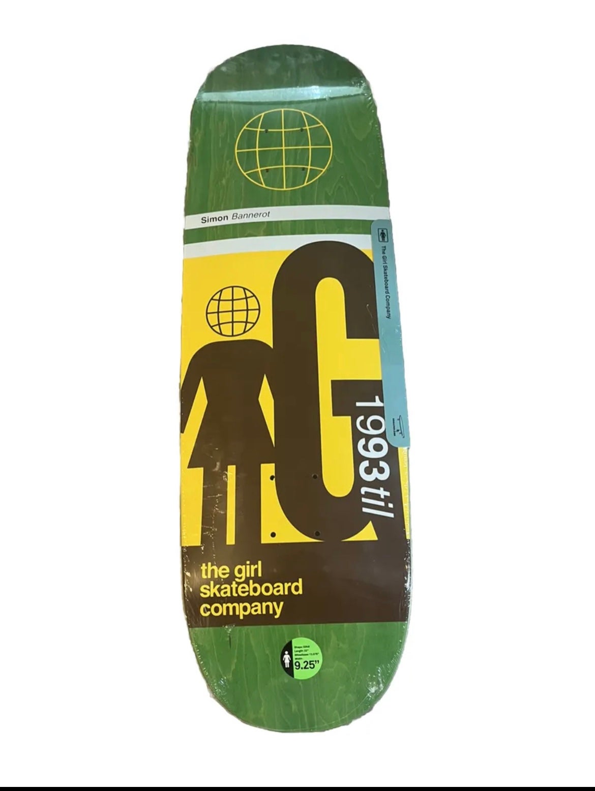 Girl Bannerot International OG Couch Old School Skateboard Deck 9.25 x 32