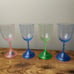 LED Wine Champagne Glasses Plastic Light Up Cup Cocktail Bar Tableware, Set of 4