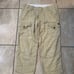 Khaki Diesel Cargo Capris Size 30