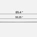 Chrome Olympic Barbell Lifting Bar Weight Workout Gym Bench Workout 39.46 LB