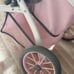 Multi-Function Single Doll Pram & Stroller – Gray/Pink