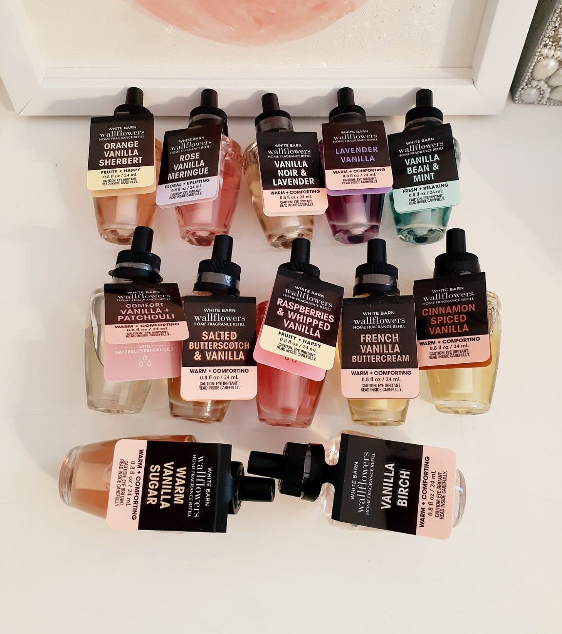 BB&W VANILLA WALLFLOWER REFILLS X12