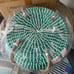 Modern Village Designer Plant Basket and Throw Blanket Basket (Teal)