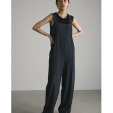 STYLEMIXER Salopette Pin Tuck Relaxed All-in-One Gray
