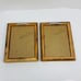 Vintage Botanical Art Yellow Gold Gilt Pickled