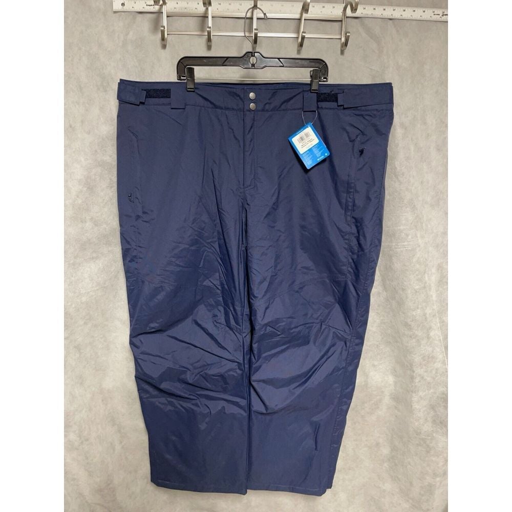 NWT Columbia Pants Men 4XL Regular Blue Bugaboo IV Snow Ski Omni Heat Omni Tech
