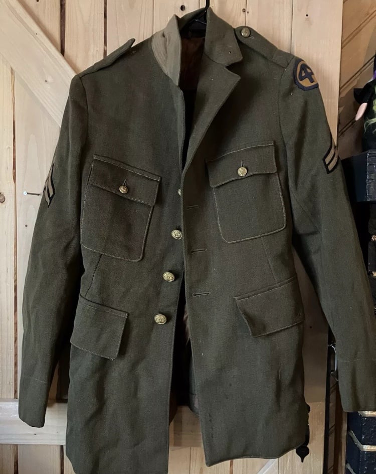 Vintage Ridalock & Co New York US Military Airforce Corporal Jacket