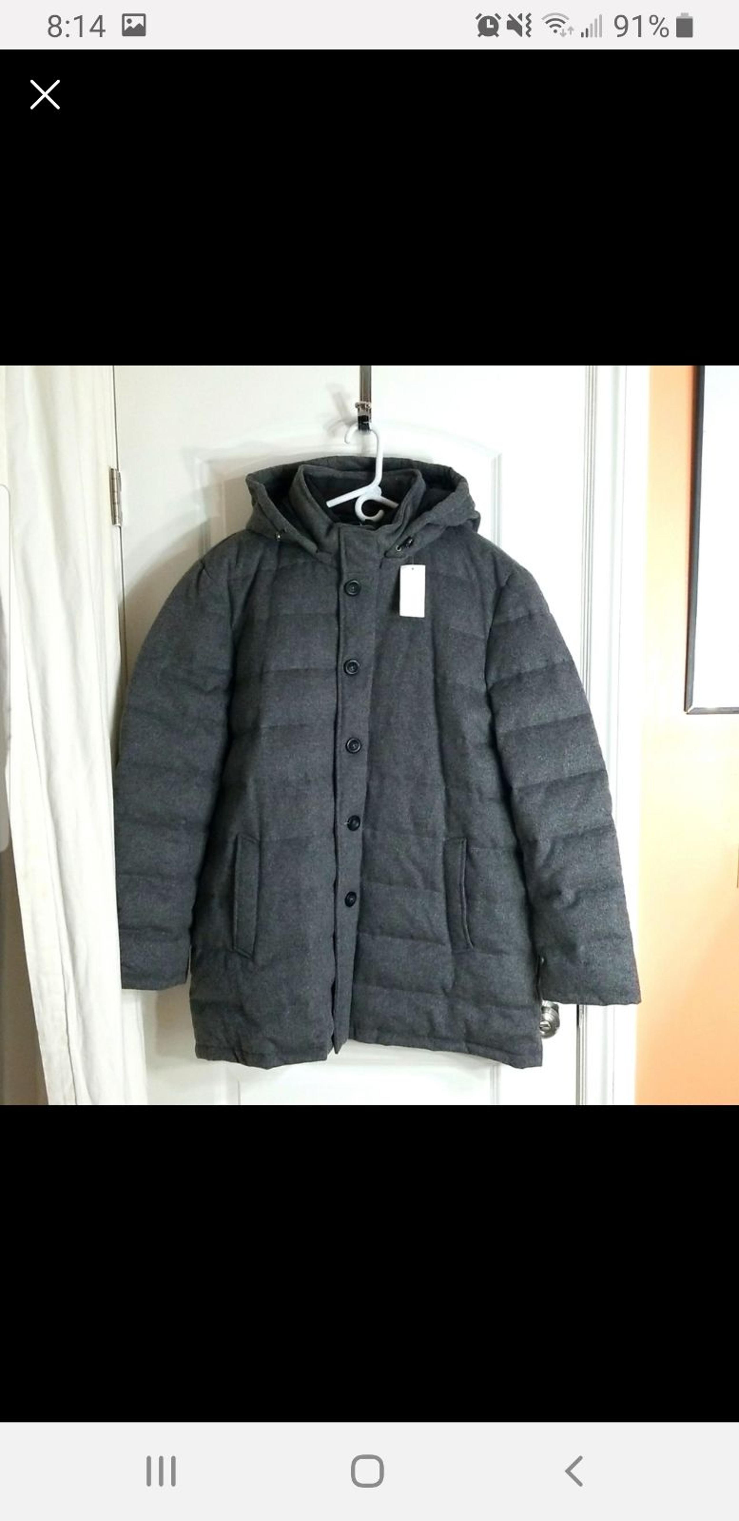 NWT! Saks Fifth Avenue Wool Puffer XXL