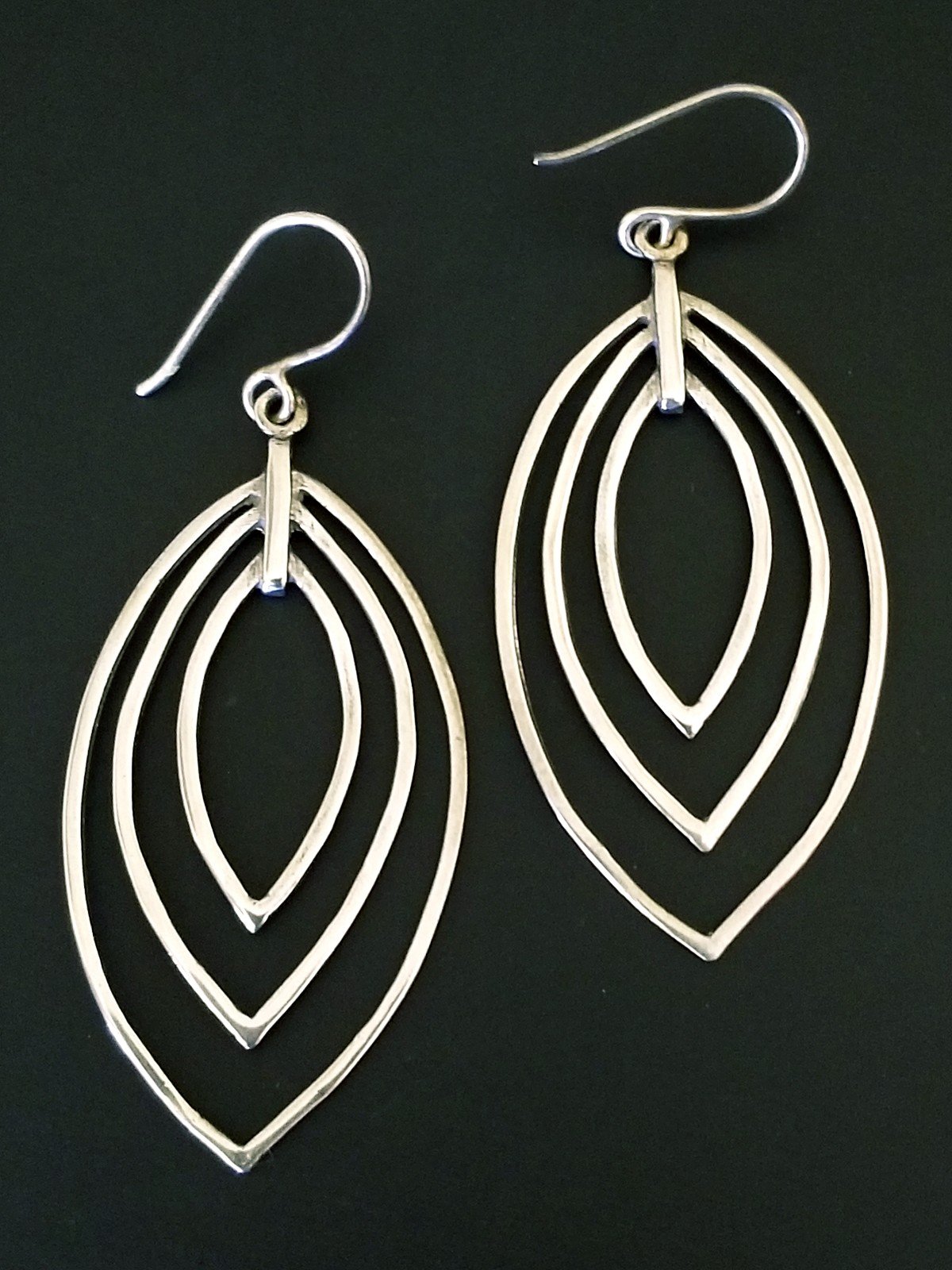 Silpada Sterling Silver Marquise Earrings