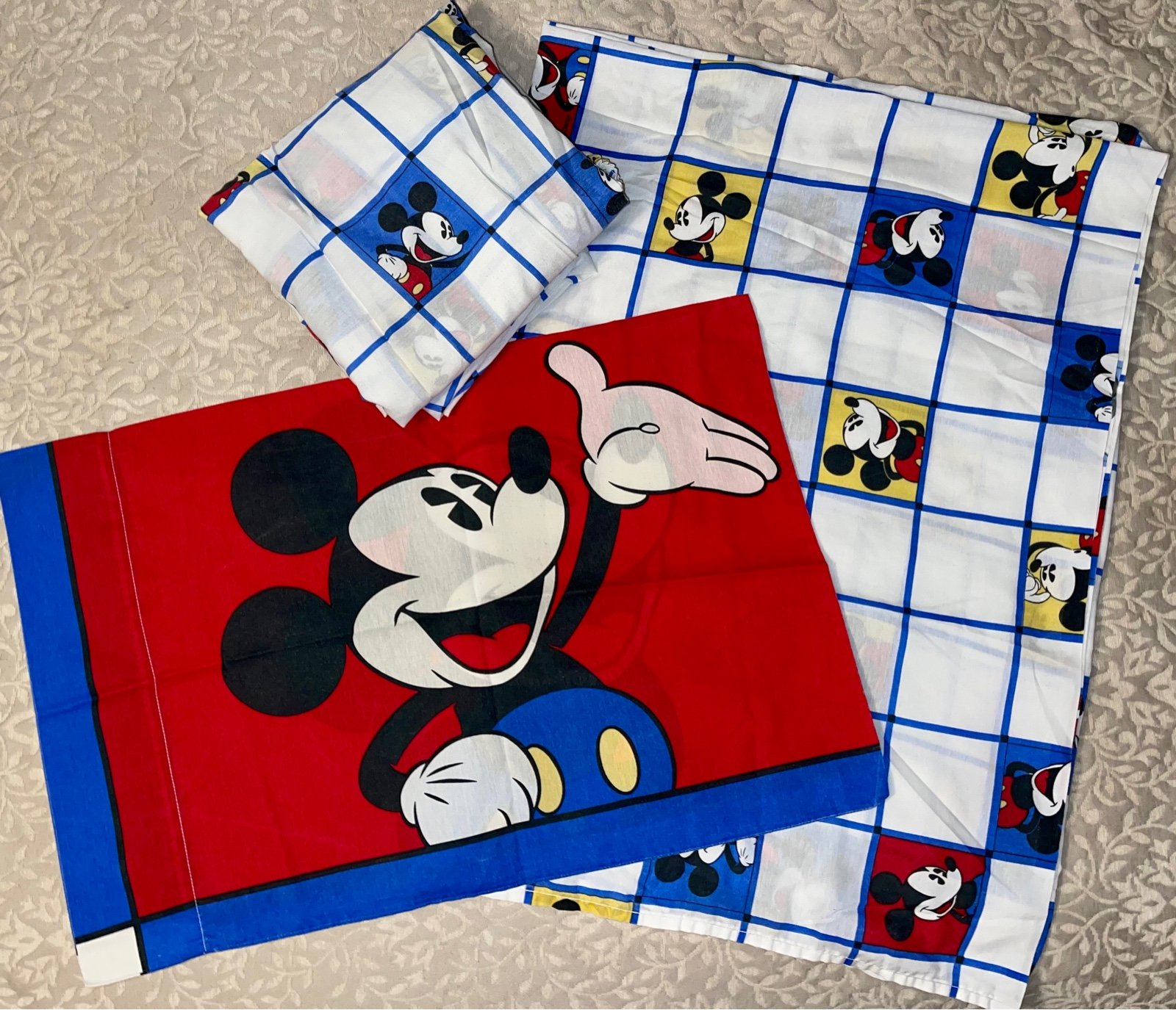 mickey mouse pillow case