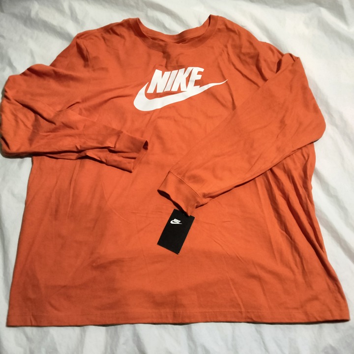 Men Nike Sportswear Icon Futura Logo Men's 3XL University Orange DR0534-888