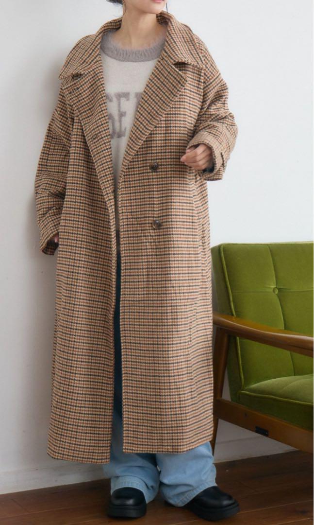 RETRO GIRL 2WAY Stand Neck Coat