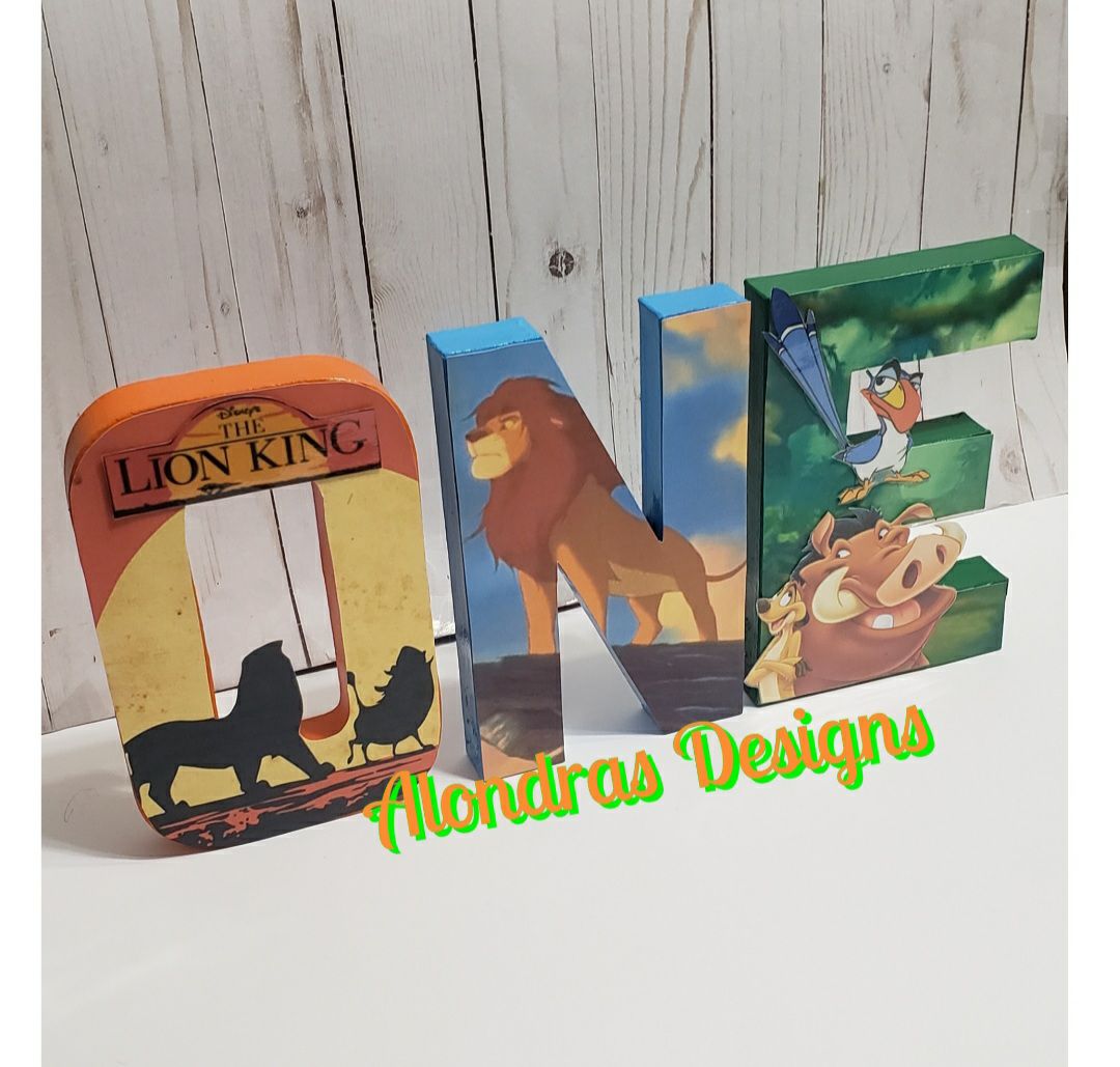 Lion king party decorations