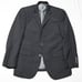Pronto Uomo Platinum 39R 40R Charcoal Gray 100% Wool Blazer Jacket Sport Coat