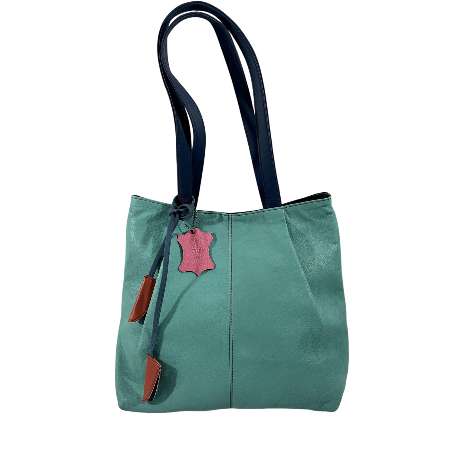 Soluka-CelineTote Leather Multicolor Handcrafted in Barcelona