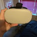 OCU LUS quest 2 comes with strap and original box just no charger