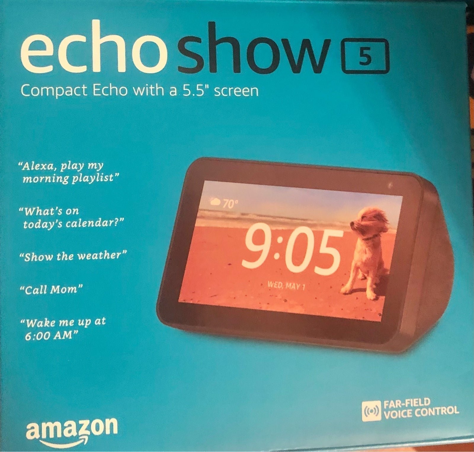 Echo Show 5 Like New + Free Stand