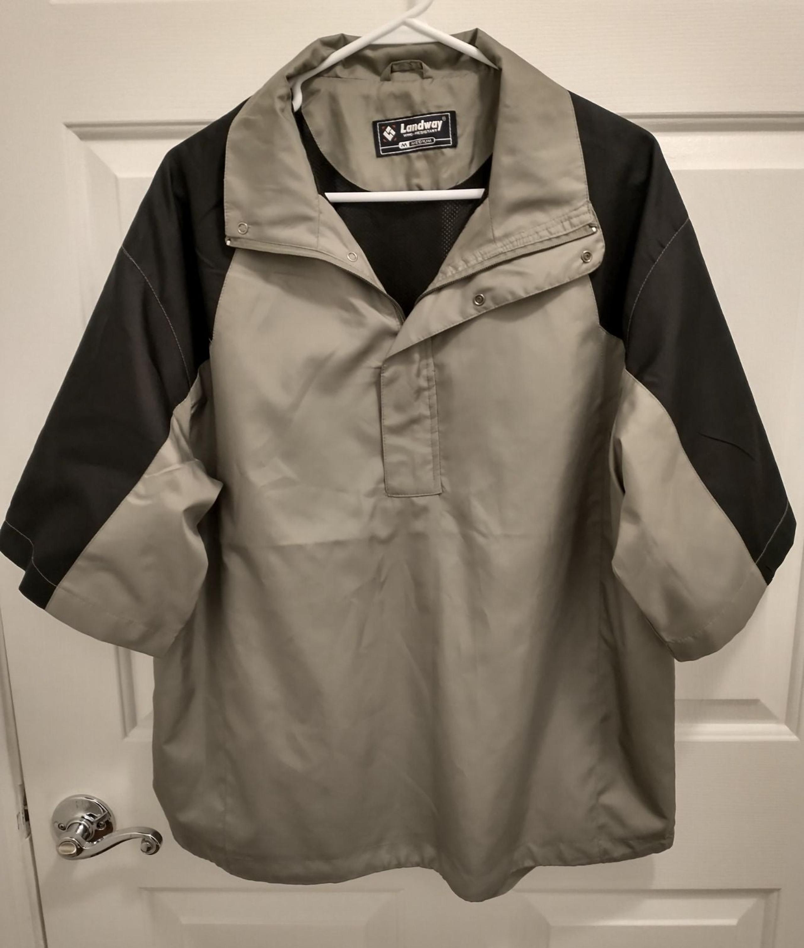 Landway Wind Resistant, Water Repellent, Golf Pull Over, Like New, Size M