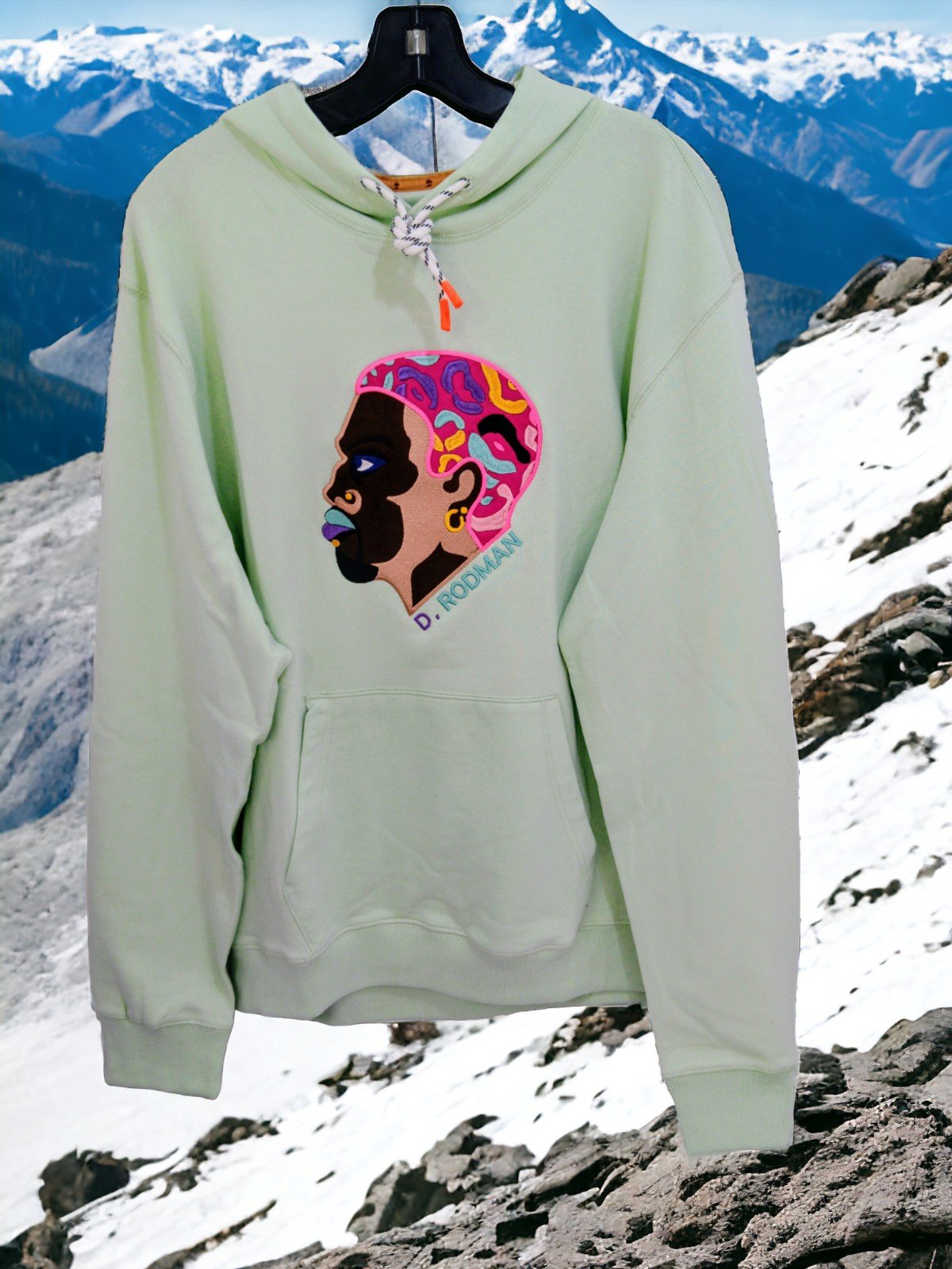 Hyper Embroidered D. Rodman Hoodie