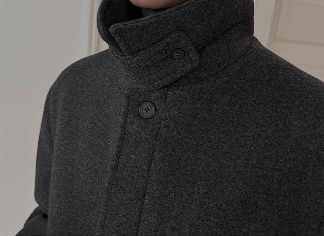 コート Pleddy French Chin Strap Wool Coat (2color) Pleddy French Chin Strap Wool Coat