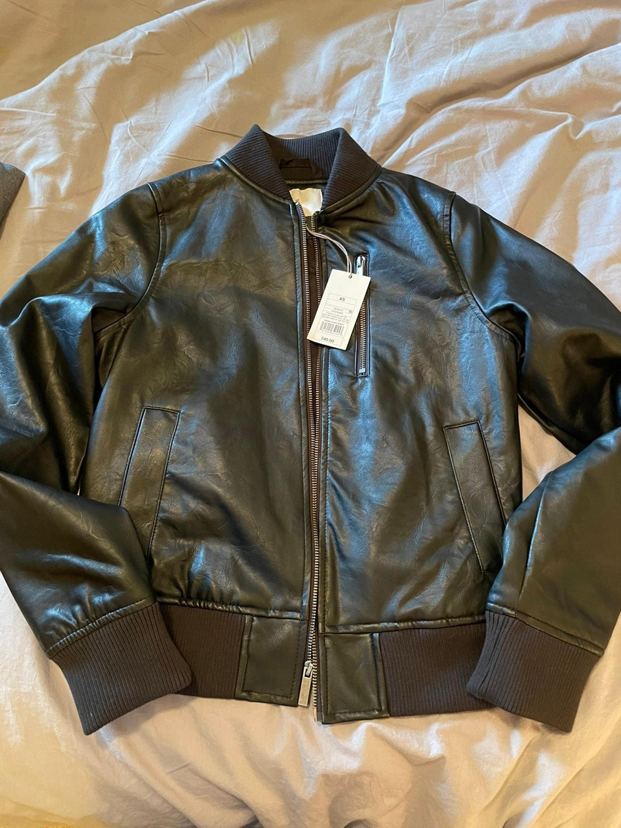 Leather jacket