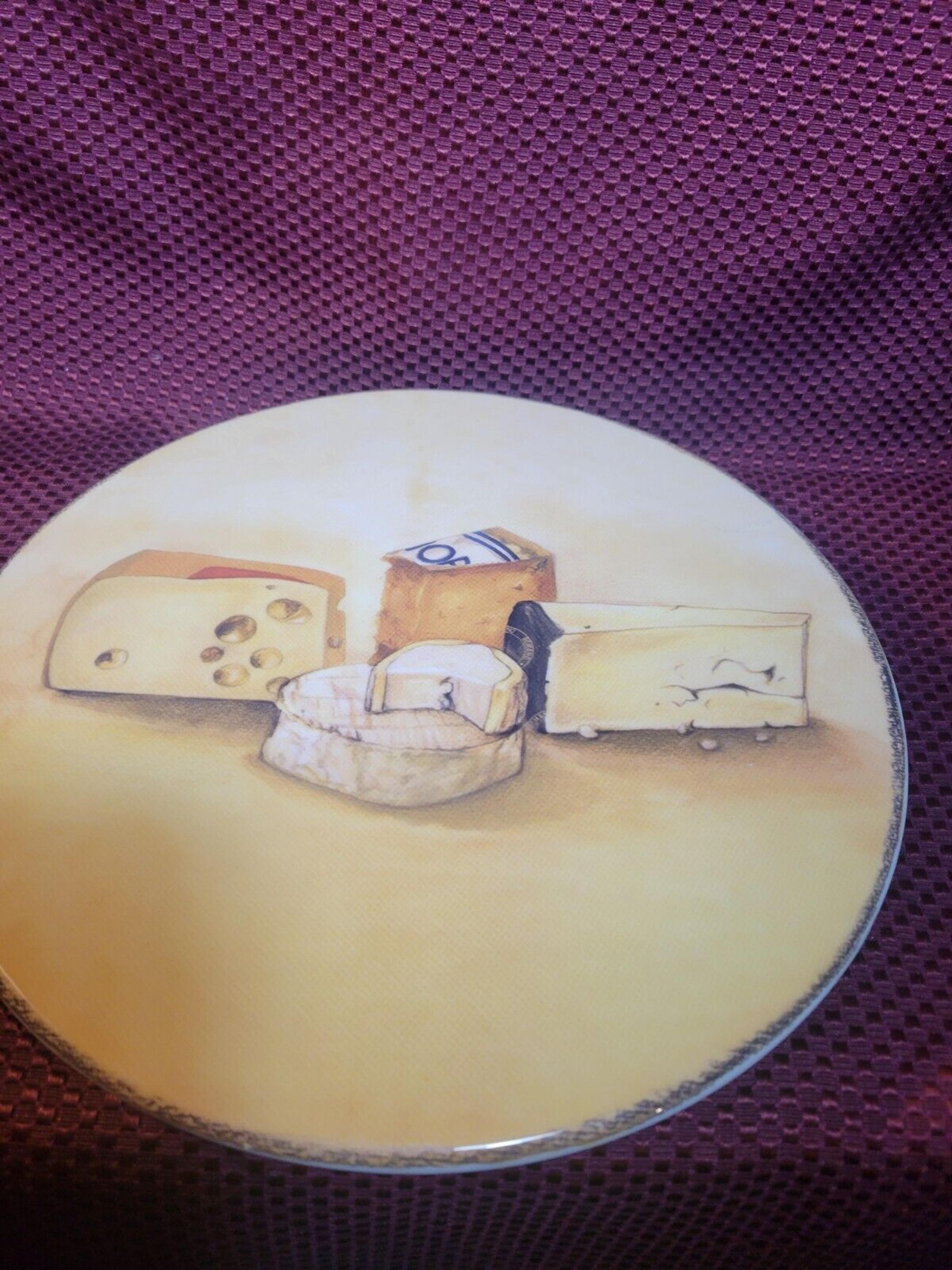 Fromage / Cheese by Williams-Sonom a CHEESE SERVING PLATE 10 5/8" MADE IN ITALY