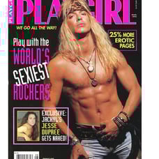PLAYGIRL August 1993 BRET MICHAELS Poison JESSE DUPREE NUDE Jackyl ED GAUT