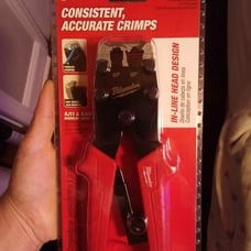 Milwaukee ratcheting modular crimper
