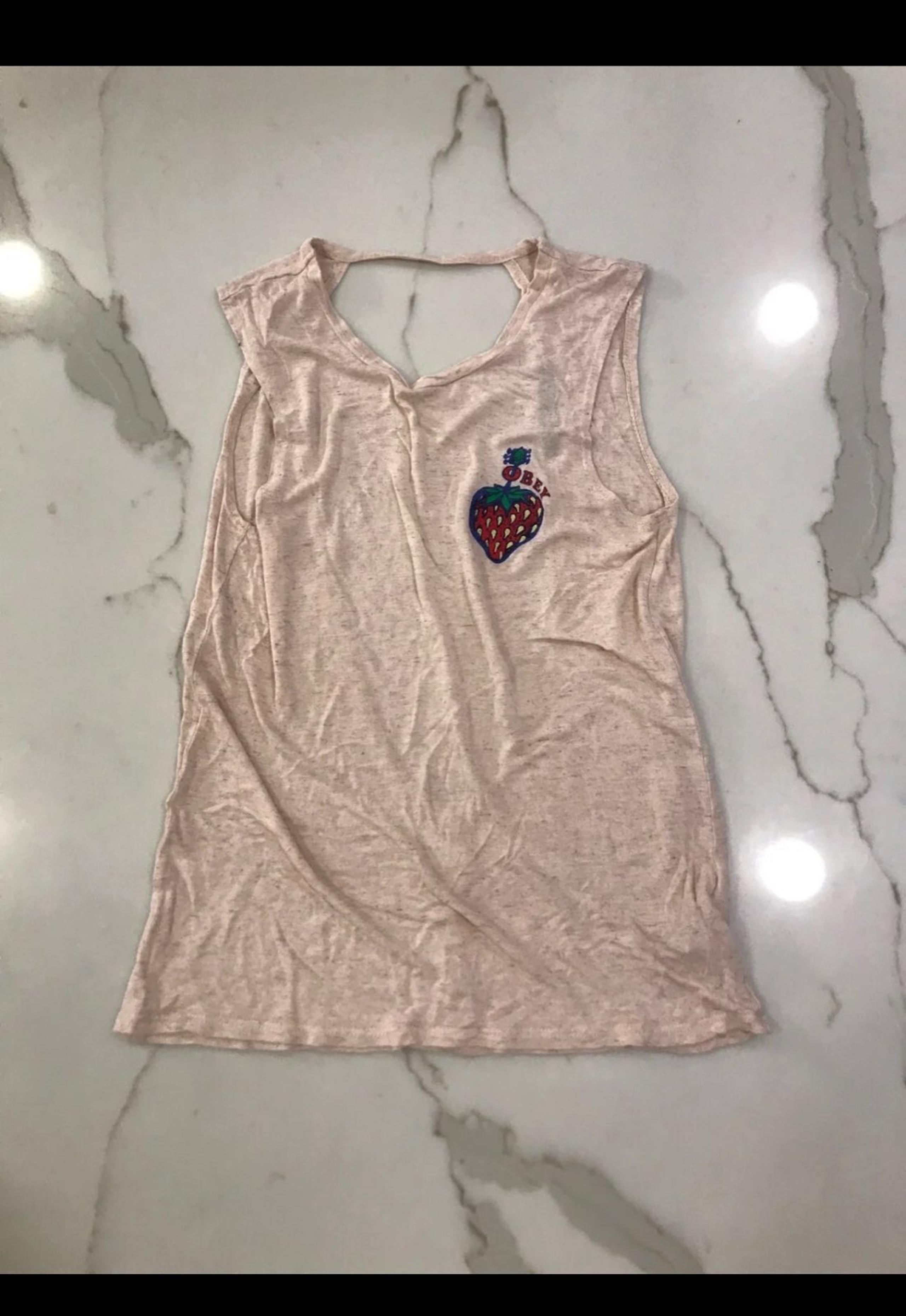 Obey Tank Sz Xs