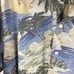 Nautica Linen Blend Floral Palm Tree Hawaiian Shirt - Men's Size L