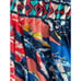 Flying Tomato Royal Blue Flower Detail High Low Ruffle Off Shoulder Dress S