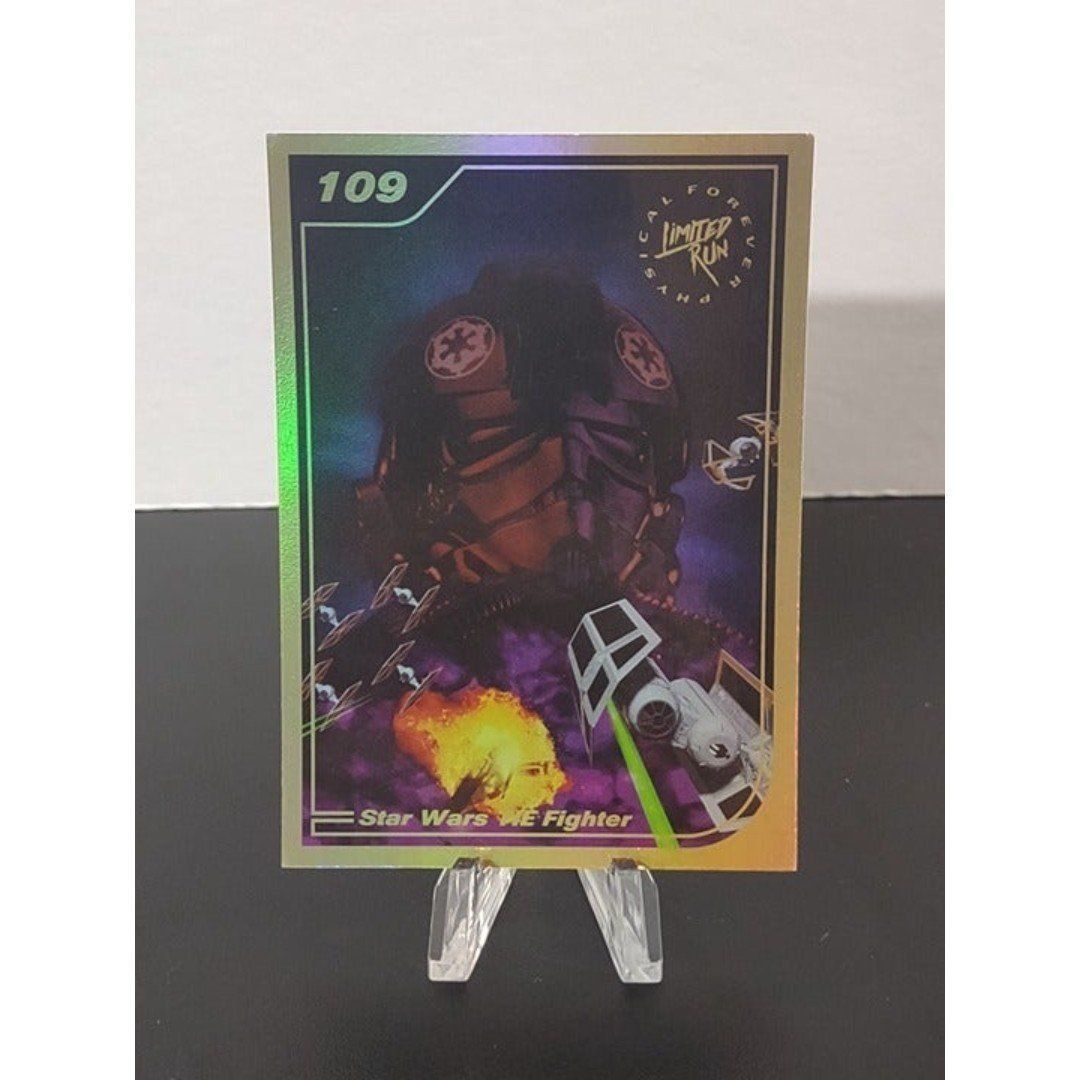 Star Wars TIE Fighter LRG Gold Trading Card #109