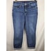 NYDJ Not Your Daughters Jeans Women's Size 6 Blue Alina Convertible Ankle Denim