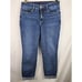 NYDJ Not Your Daughters Jeans Women's Size 6 Blue Alina Convertible Ankle Denim