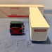 Winross 1981 Milne Truck Lines White 5000/Cargo Diecast Truck