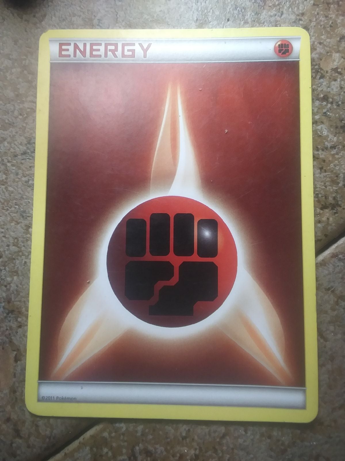 Pokemon Fighting Energy - 2011 Promo - H
