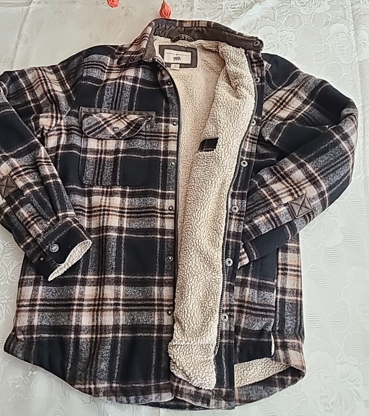 Dakota Grizzly Men's Burke Shirt Jacket Size M Wood-blend Shell