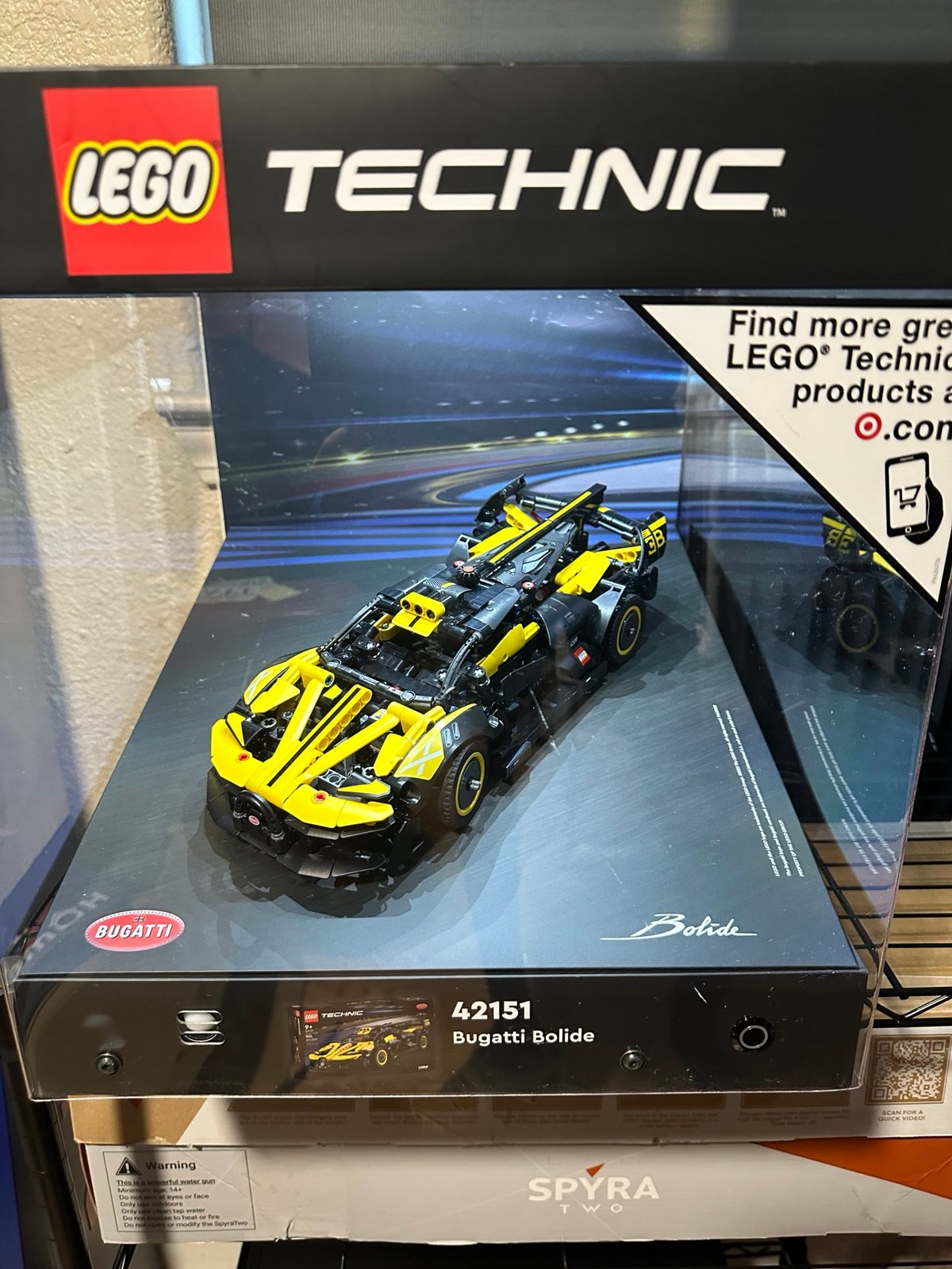 LEGO Technic-Bugatti Bolide (42151) TARGET EXCLUSIVE DISPLAY *RARE*