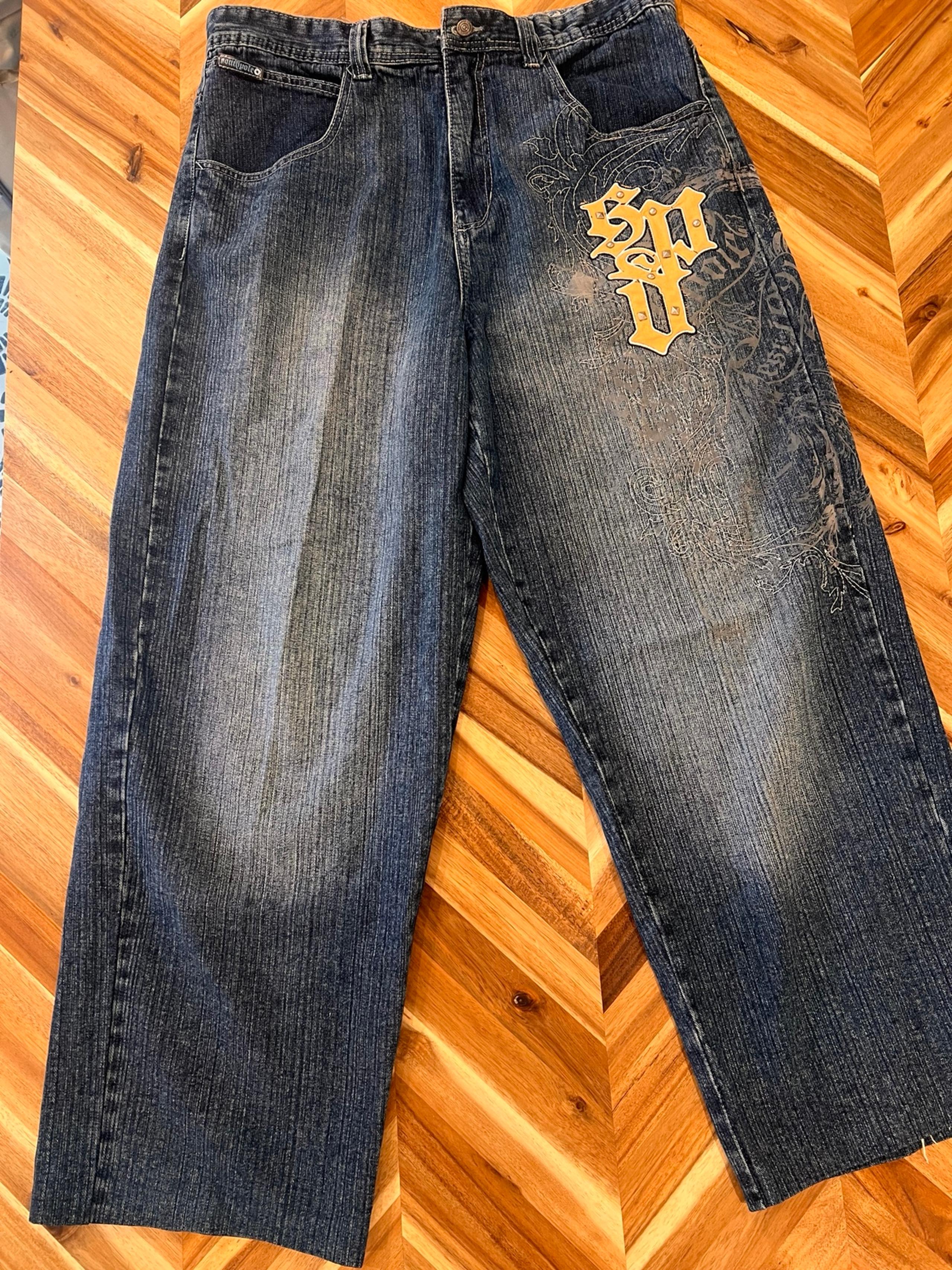 Y2K Men’s SouthPole Baggy Jeans Vintage Size 38