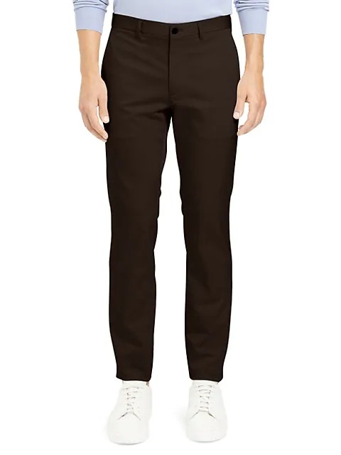 Theory Zaine Twill Pants - Color Mink