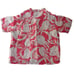 Royal Robbins Hawaiian Aloha XL Shirt Bamboo Bird Of Paradise Taro Leaves Red