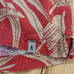 Royal Robbins Hawaiian Aloha XL Shirt Bamboo Bird Of Paradise Taro Leaves Red
