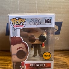 Crowley Good Omens Funko Pop Chase with popsicle / ice cream bar
