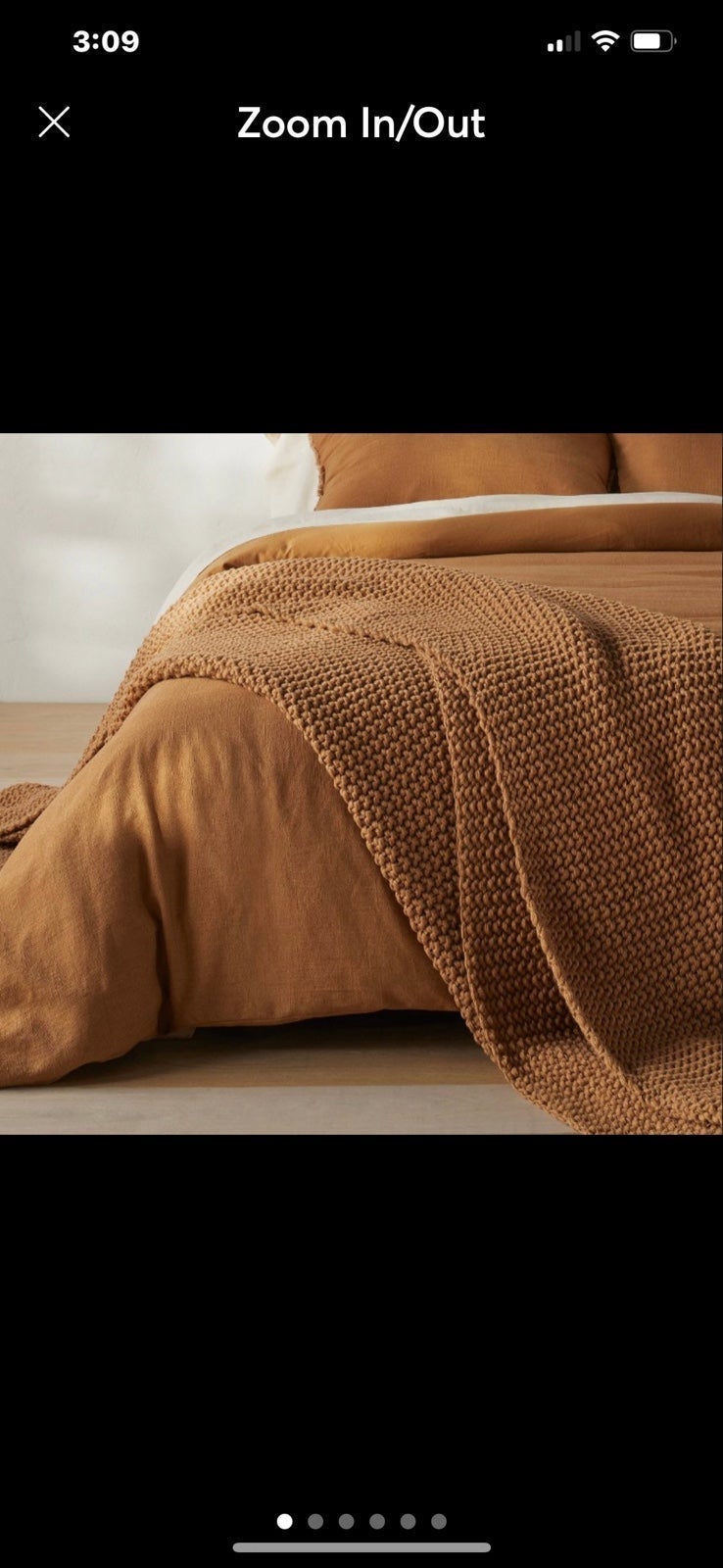 King. Knit throw blanket by Casaluna