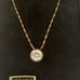 NIB 14kt Diamonique Necklace